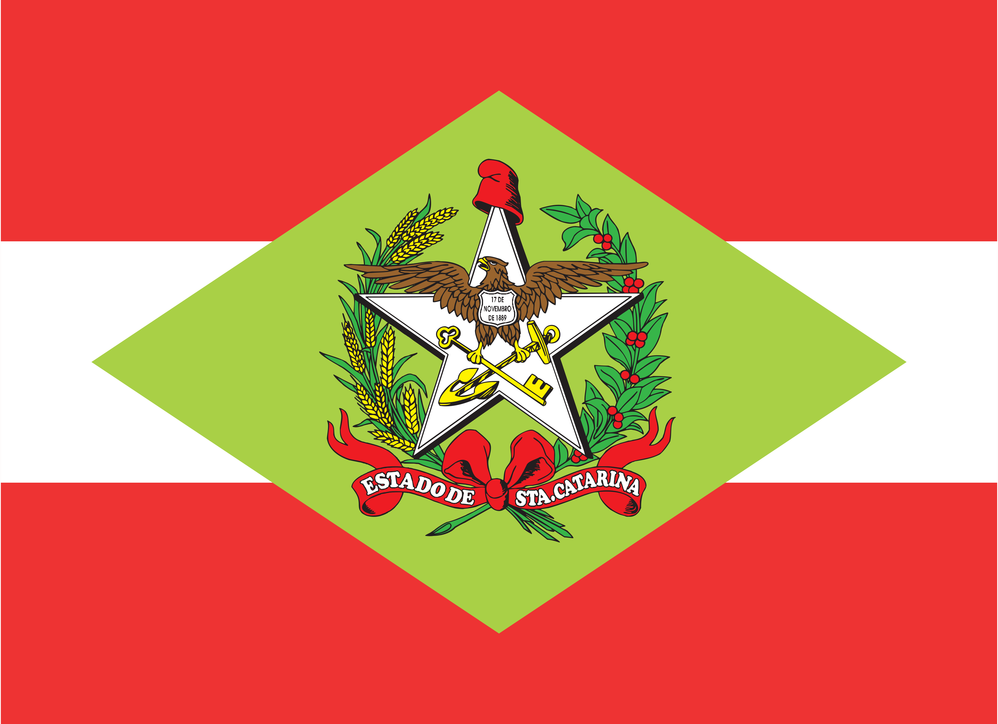 Bandeira do Santa Catarina